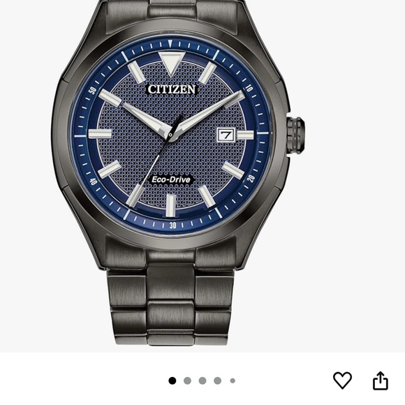 Citizen Men's Eco-Drive Weekender 3-Hand Date Watch in Black NWT - Picture 5 of 5